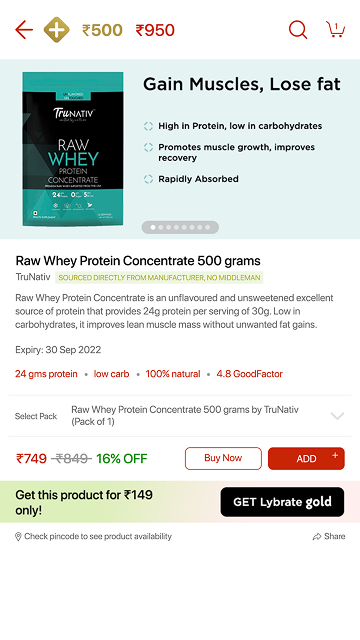 Product detail